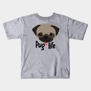 Pug life Kids T-Shirt